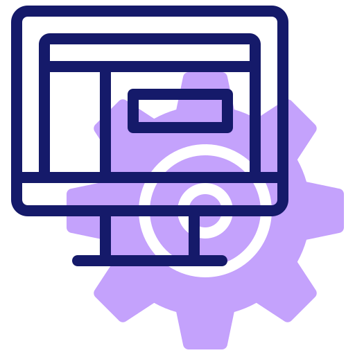 Computer screen icon