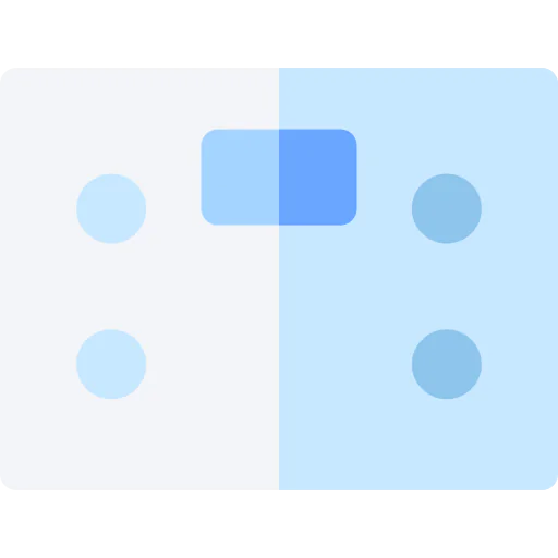 Bathroom scale icon