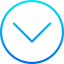 Down arrow icon 64x64