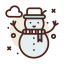 Snowman icon 64x64