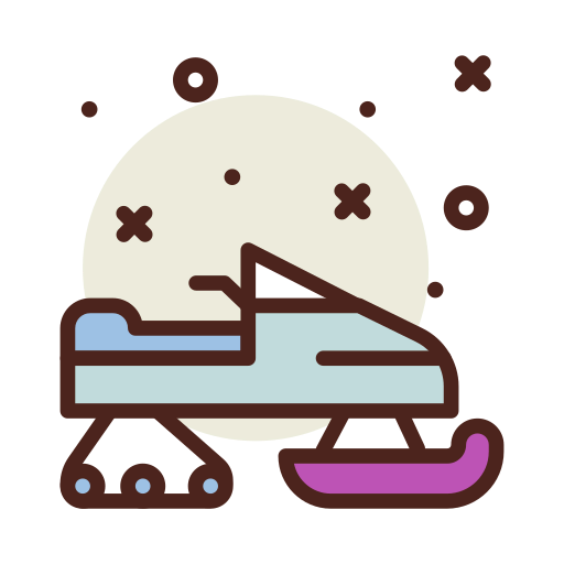 Snowmobile icon