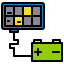 Solar cell icon 64x64