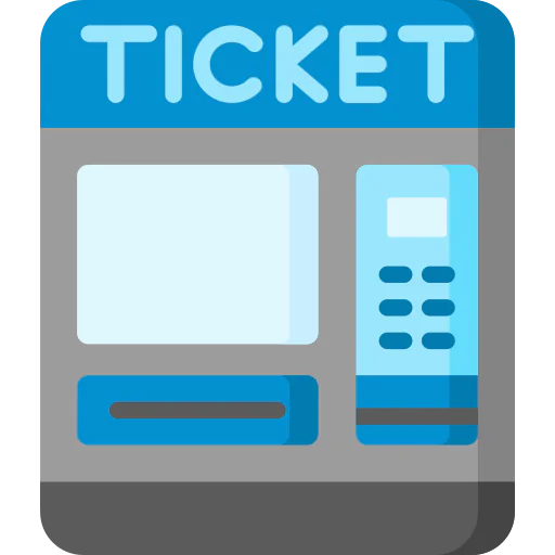 Ticket machine icon