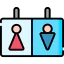 Toilet signs icon 64x64