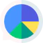 Pie chart icon 64x64