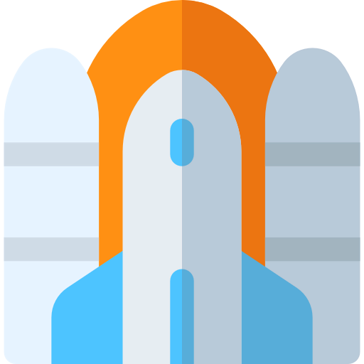 Rocket ship icon