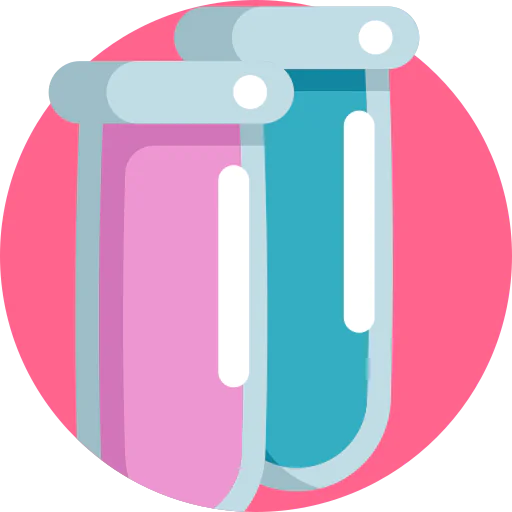 Test tubes icon