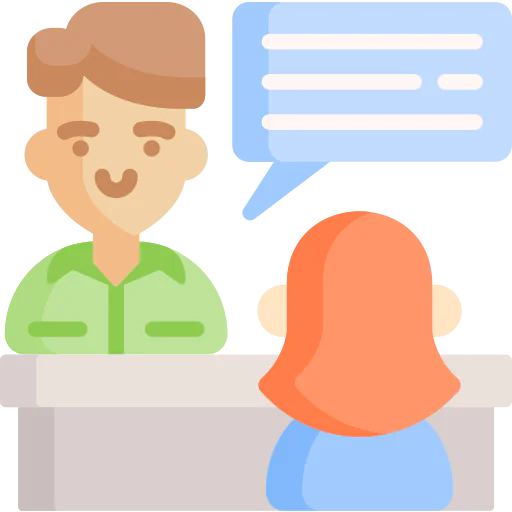 Job interview icon