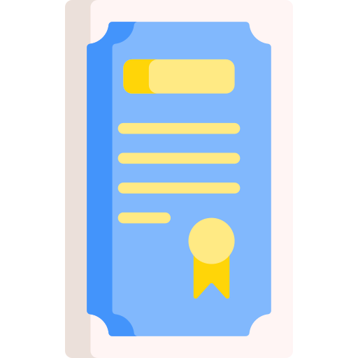 Certificate icon