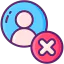Delete account Symbol 64x64