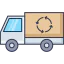Recycling truck icon 64x64