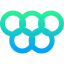 Olympic rings icon 64x64