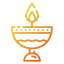 Oil lamp icon 64x64