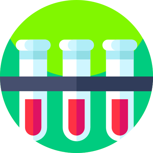 Blood sample icon