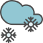 Snowing icon 64x64