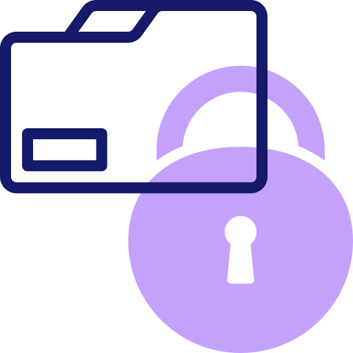 Secure folder icon