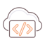 Cloud coding іконка 64x64