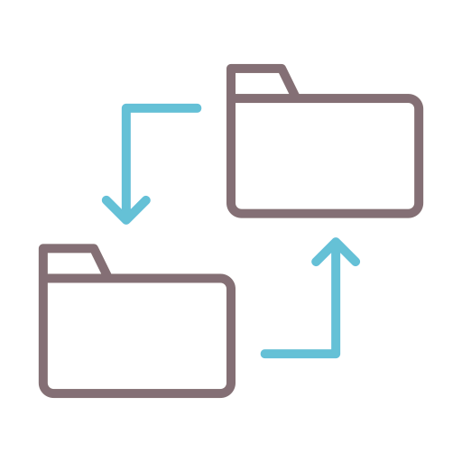 Transfer data icon