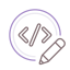 Edit code ícone 64x64