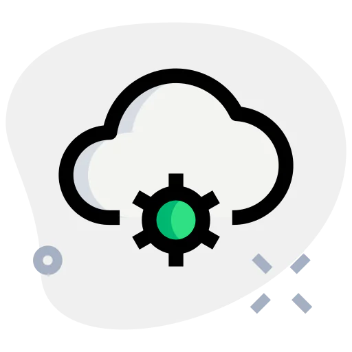 Cloud settings icon