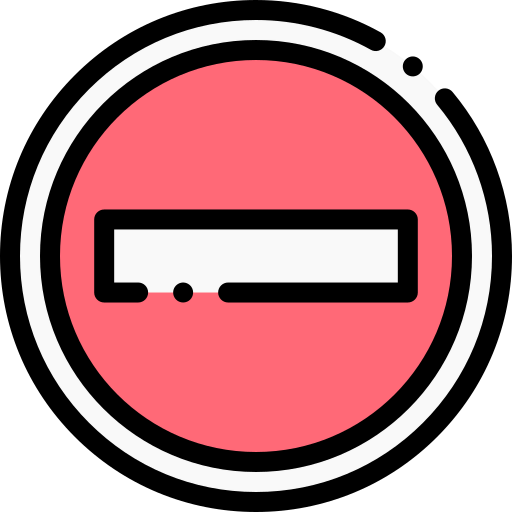 No entry icon
