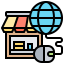 Online shop icon 64x64
