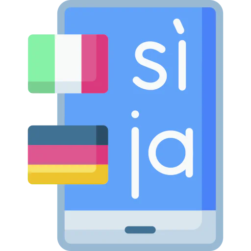 Foreign language icon