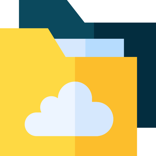 Cloud folder Symbol