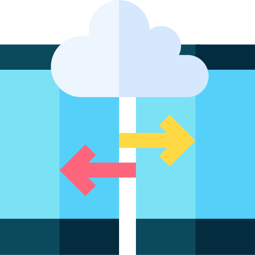 Data transfer icon