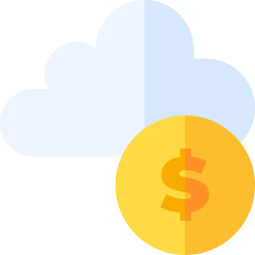 Cloud banking icon