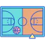 Basketball court icon 64x64