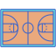 Basketball court icon 64x64