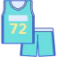 Basketball jersey icon 64x64