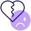 Broken heart アイコン 64x64