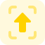 Upload button icon 64x64