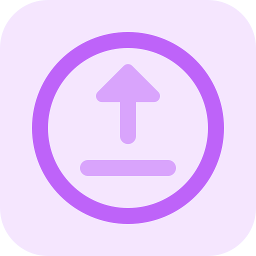 Upload button icon