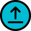 Upload button icon 64x64