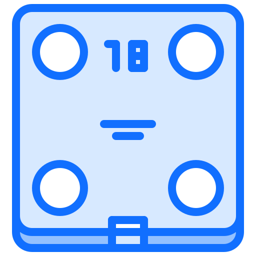 Bathroom scale icon