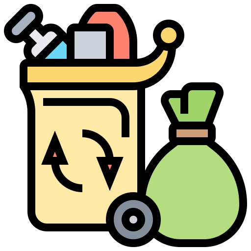 Garbage bin icon