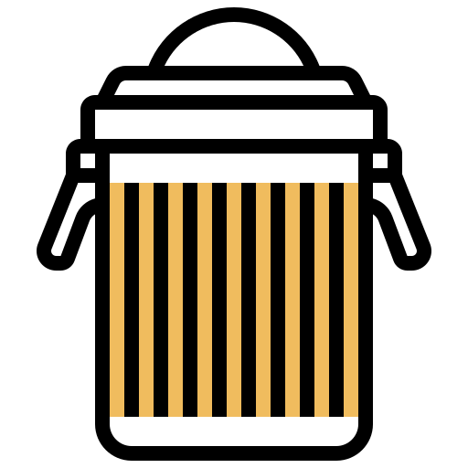 Garbage bin icon