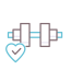 Dumbbell icon 64x64