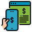 Online payment icon 64x64