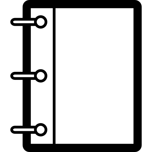 Ring notebook icon