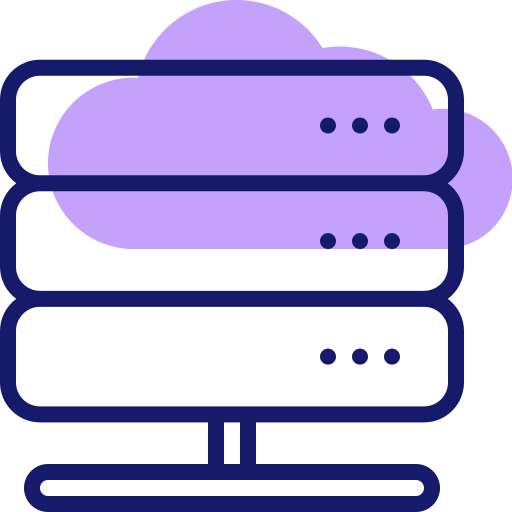 Cloud storage icon