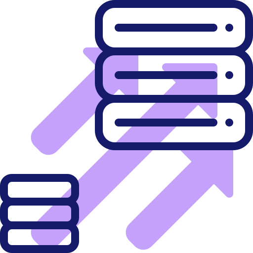 Data transfer icon