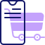 Online shopping icon 64x64