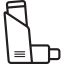 Asthma Inhaler Symbol 64x64