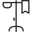 Hanger with Package of Serum icon 64x64