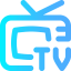 Watching tv Ikona 64x64