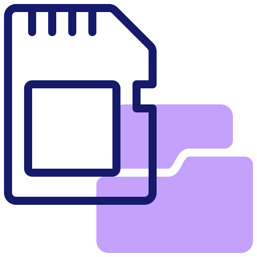 Memory card icon
